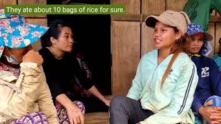 Women in Vi Po E 2 village sharing about their upland farming